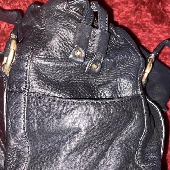 Michael Kors Austin Pebbled Leather Satchel Purse - Picture 7 of 8